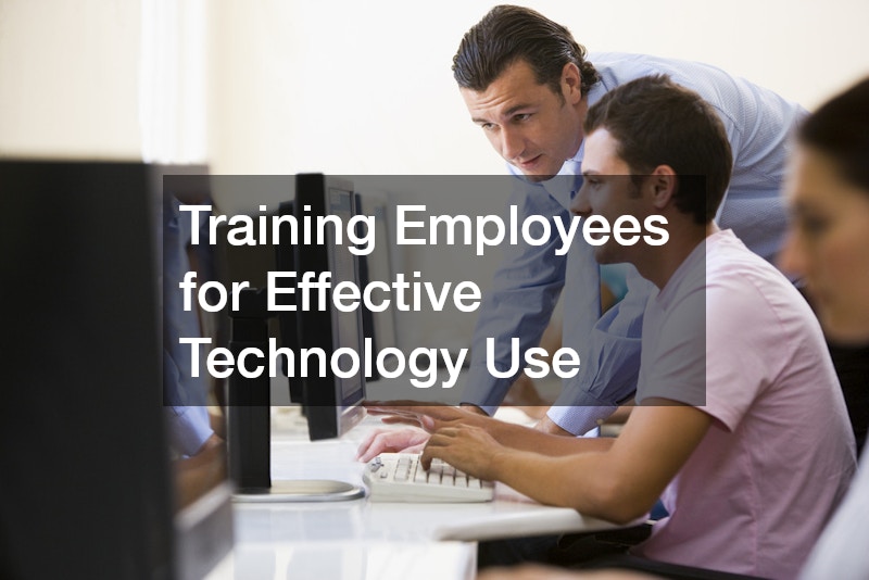 Employees Using Technology Integrating Technology for Efficient Business Operations